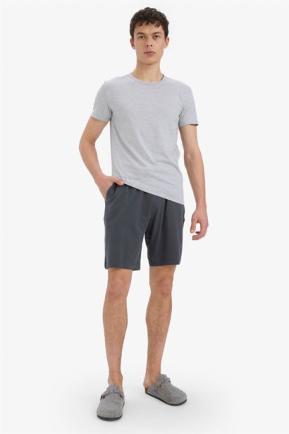 Slim Fit Short Sleeve Knitted Tops