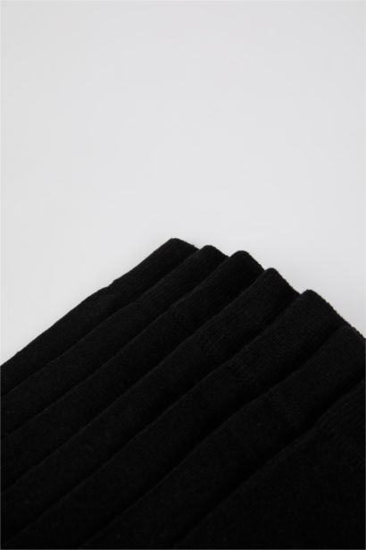 Erkek Basıc Düz 7'li Uzun Çorap