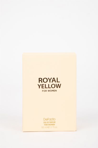 Defacto Royal Yellow Floral-Fruity Woman Perfume 50 ml