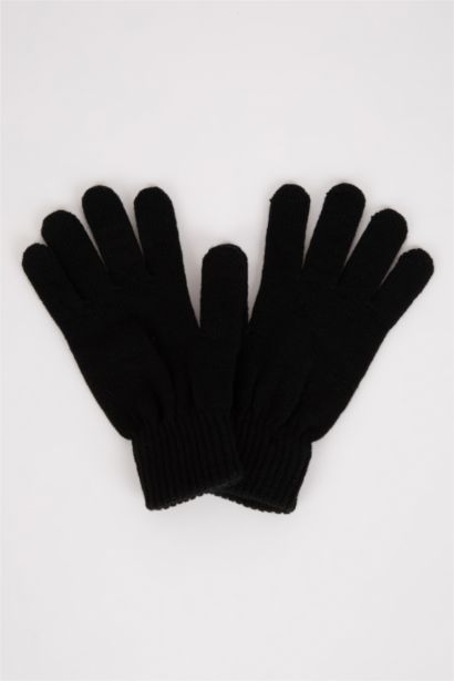 Man Knitwear Gloves