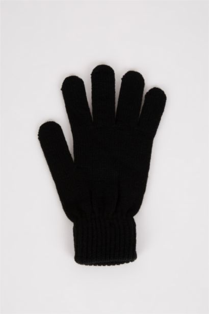 Man Knitwear Gloves