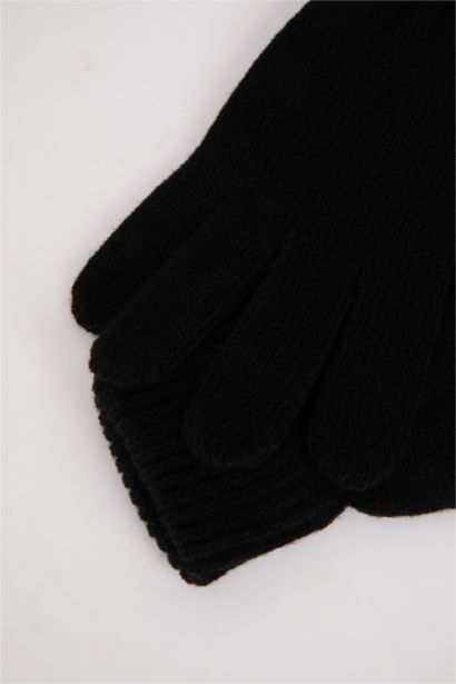 Man Knitwear Gloves