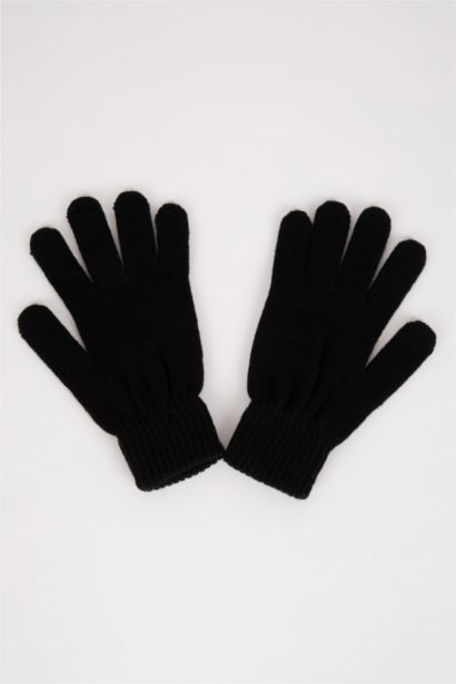 Man Knitwear Gloves
