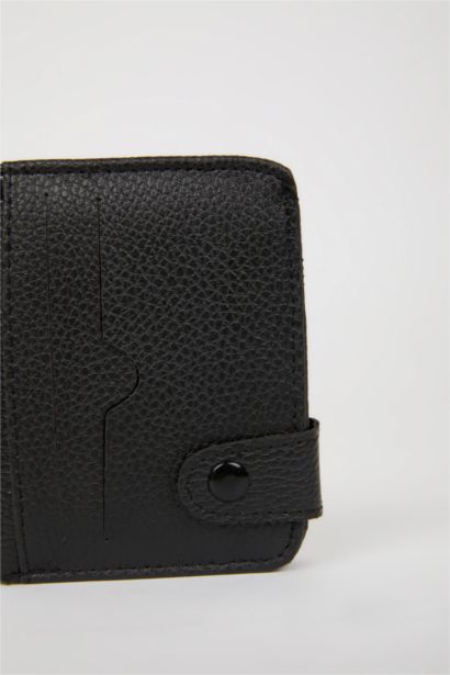 Men Faux Leather Wallet