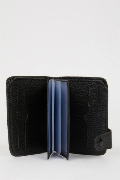 Men Faux Leather Wallet