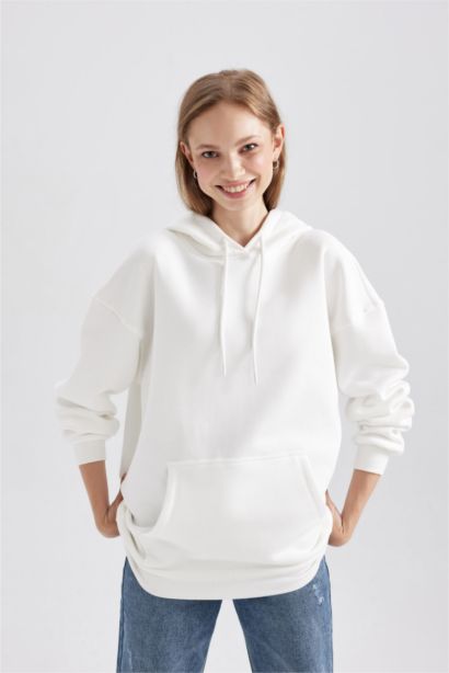 Oversize Fit Thick Sweatshirt Fabric Sweatshirt