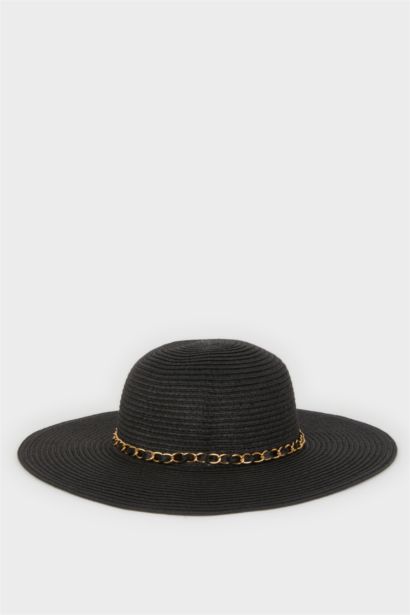 قبعة قش نسائي