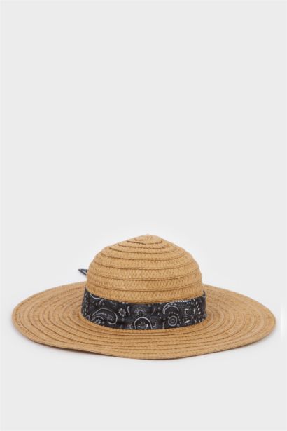 Kadın Hasır Şapka