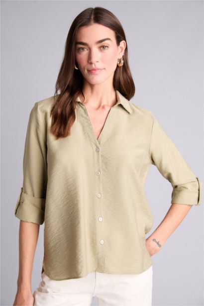 Regular Fıt Uzun Kollu Gömlek