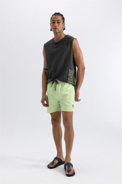 Mesh Lined Short Swim Shorts
