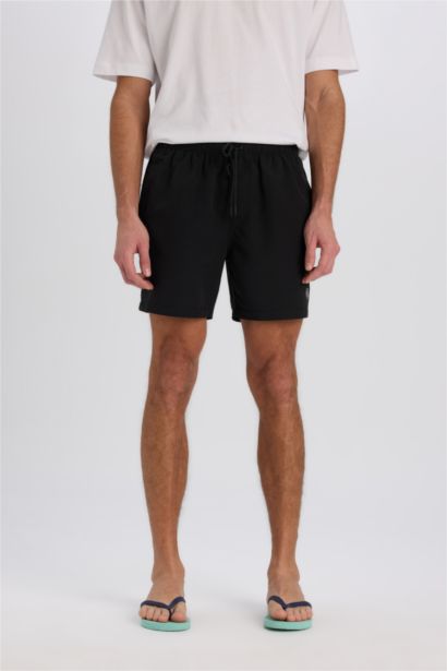 Mesh Lined Short Length Swim Shorts