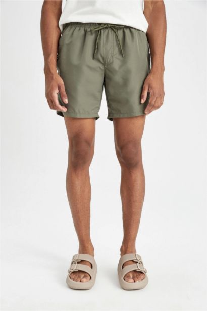 File Astarlı Kısa Boy Deniz Şortu