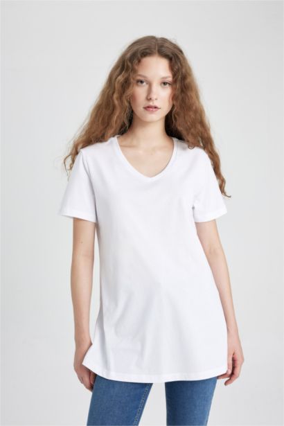 Regular Fit Short Sleeve Maternity T-Shirt