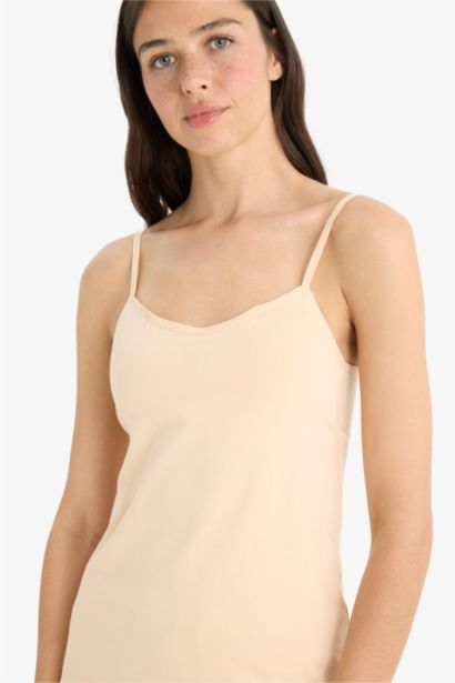 Fall in Love Regular Fit Cotton Tank Top