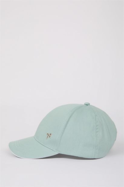 Kız Çocuk Pamuklu Cap Şapka