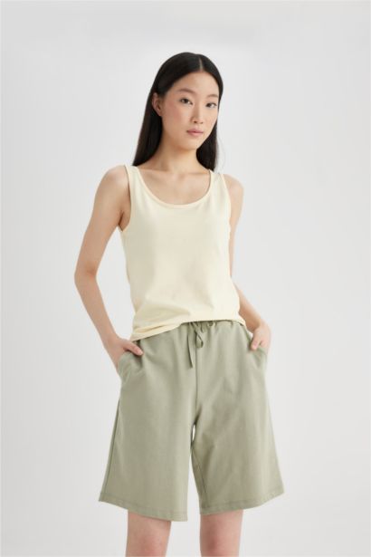Regular Fit Thin Sweatshirt Fabric
