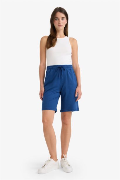Regular Fit Straight Leg Shorts