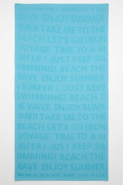 منشفة بحر رجالي قطن