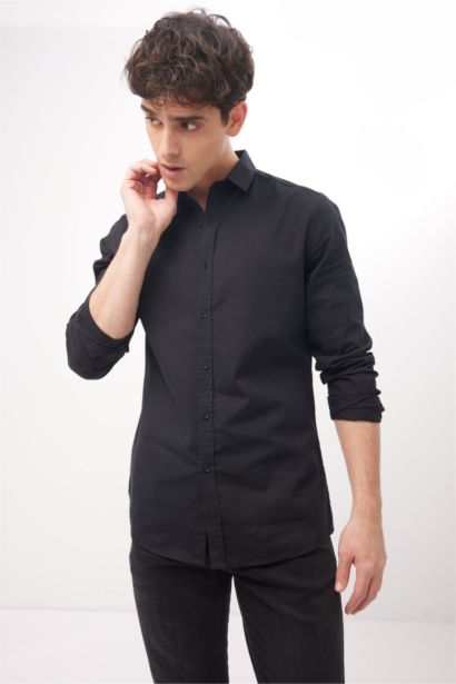 Slim Fit Long Sleeve Shirt