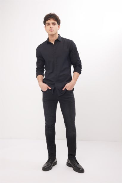 Slim Fit Long Sleeve Shirt