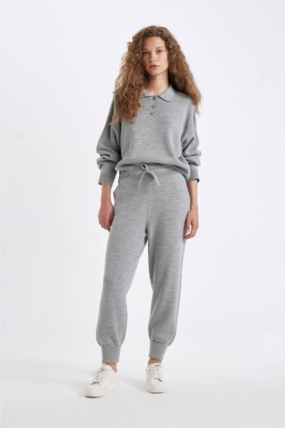 بنطرون تريكو جوجر فيت