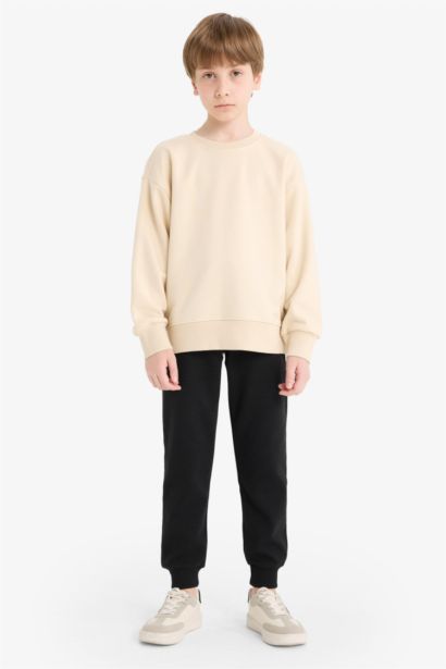 بنطلون سويت بانتس اولادي جوجر قصة عادية وخصر مطاطي