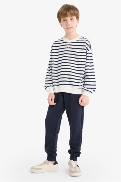 Boy Elastic Waist Jogger Sweatpants