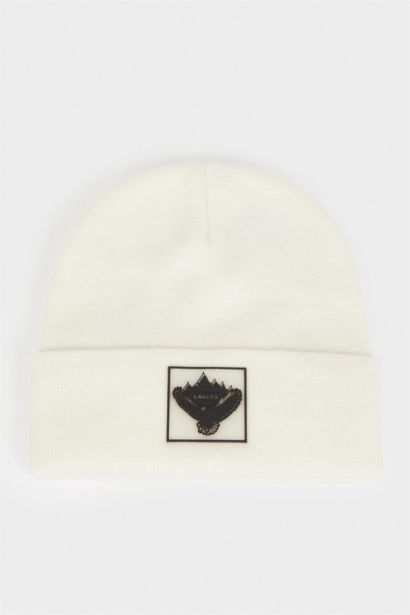 Boy Woven Label Beanie