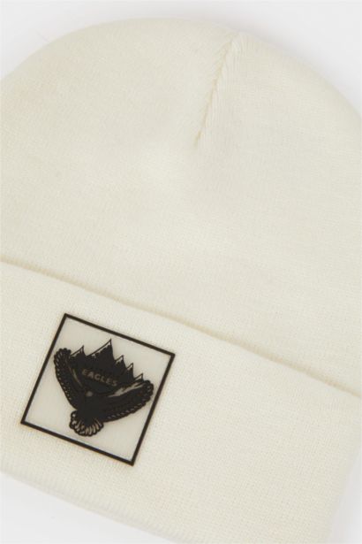 Boy Woven Label Beanie