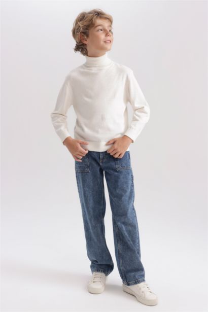 Водолазка приталенного кроя для мальчиков