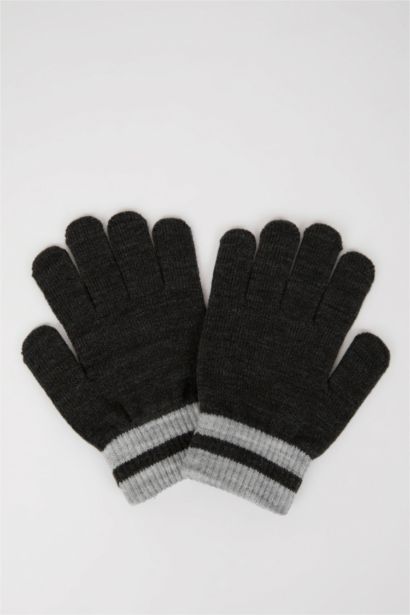 Erkek Çocuk Baskılı Triko Eldiven