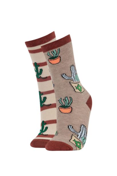 2 piece Cotton Funny Socks