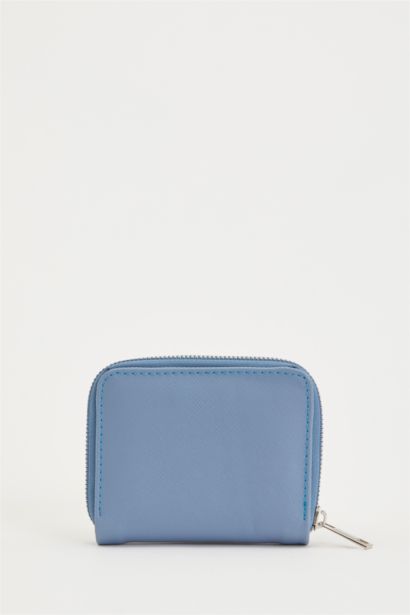 Kadın Fermuarlı Suni Deri Cüzdan