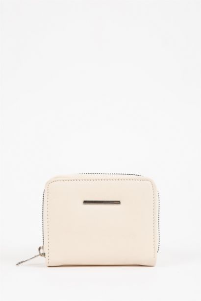 Kadın Fermuarlı Suni Deri Cüzdan