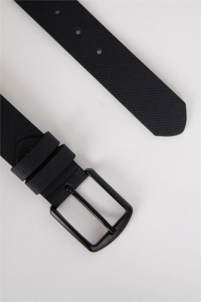 Men's Faux Leather Belt