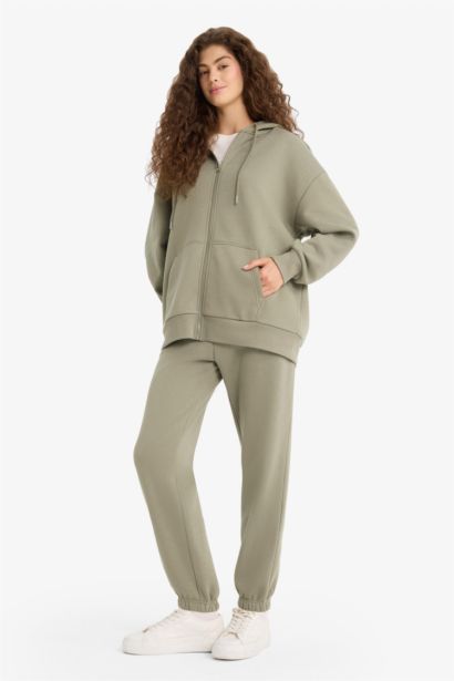 джоггер пішімі иілімді жолақ 3 иірілген жіп Шалбар