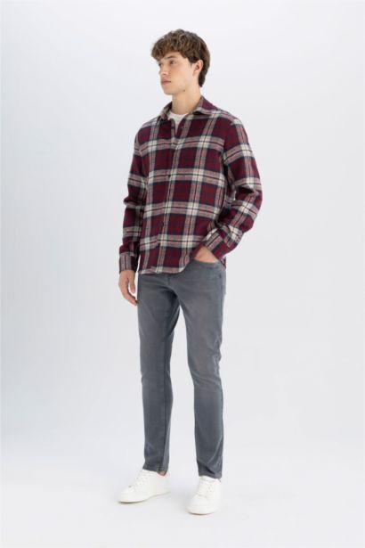 Regular Fıt Oduncu Uzun Kollu Gömlek