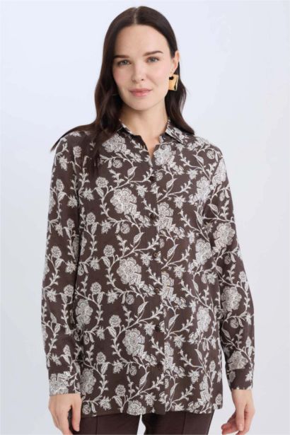 Loose Fit Long Sleeve Tunic