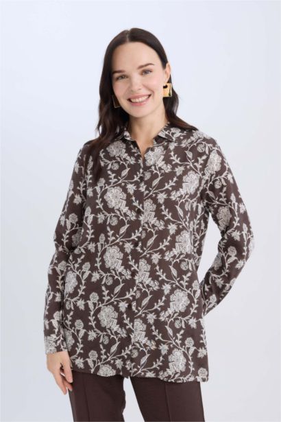 Loose Fit Long Sleeve Tunic