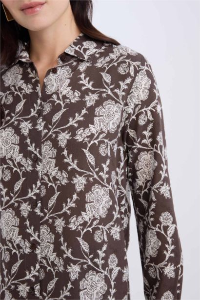 Loose Fit Long Sleeve Tunic