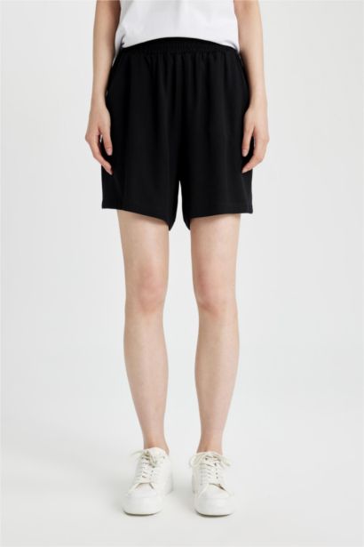 Paperbag Fit Belmando High Waist Wide Leg Shorts