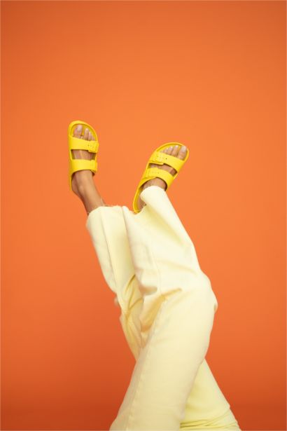 Сланцы Eva на двойном ремешке для женщин