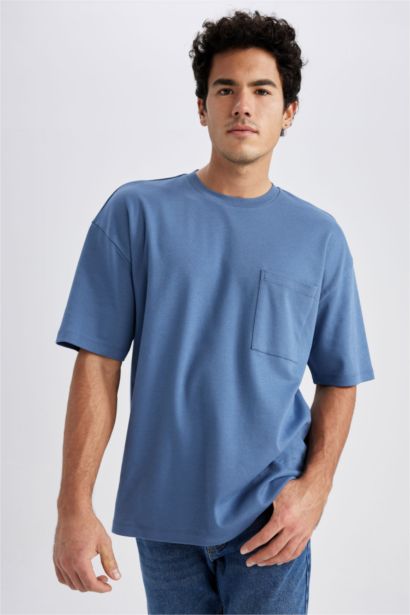 Oversize Fit Crew Neck Cotton Premium T-Shirt