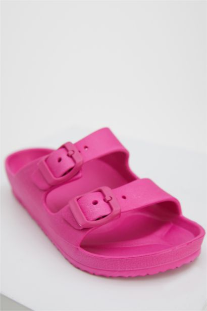 Сланцы на плоской подошве для девочек