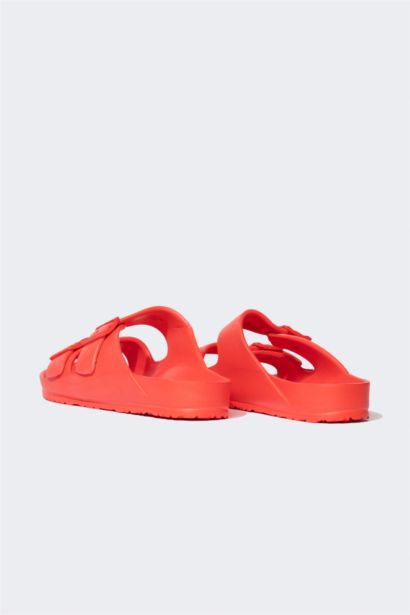 شبشب رجالي إيفا بكعب مسطح بشريط مزدوج