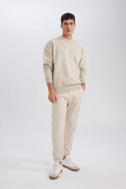 Oversize Fit Thick Sweatshirt Fabric Sweatshirt