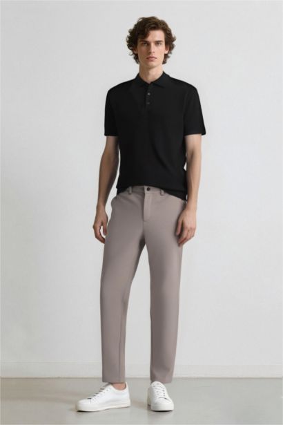 Basic Straight Leg Summer Fabric Joggers