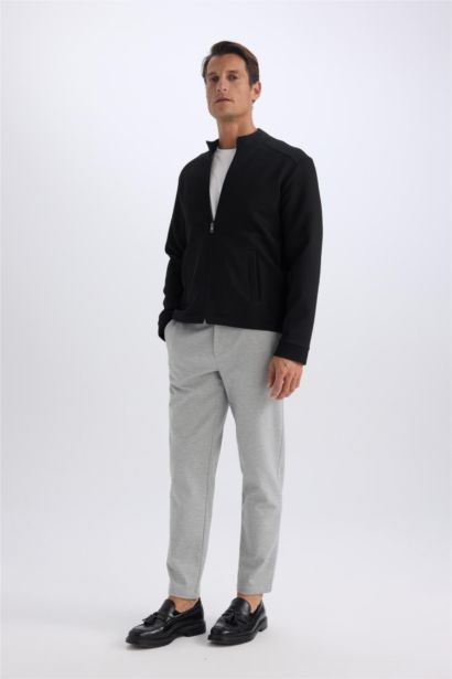 بنطلون جوجر قماش صيفي بيزك برجل عادي