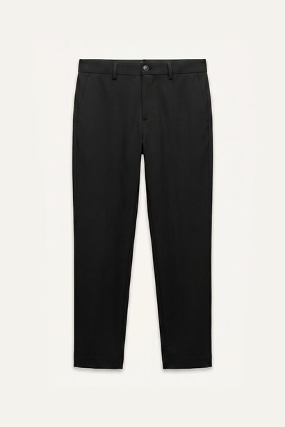 Tailored Fit Regular Hem Trousers