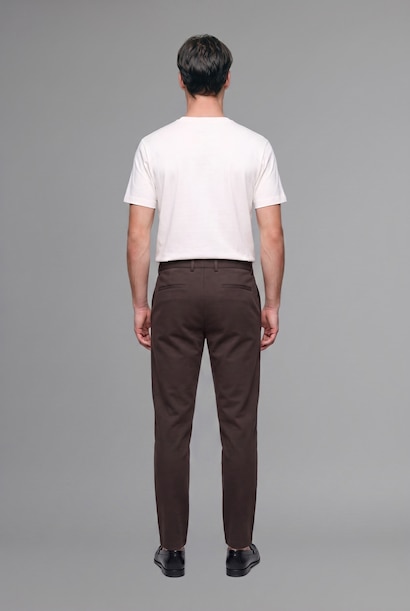 Elastic Waist Straight Leg Stretch Jogger Pants